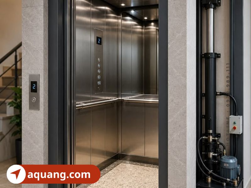 Thang Máy Gia Đình  Nhỏ Gọn